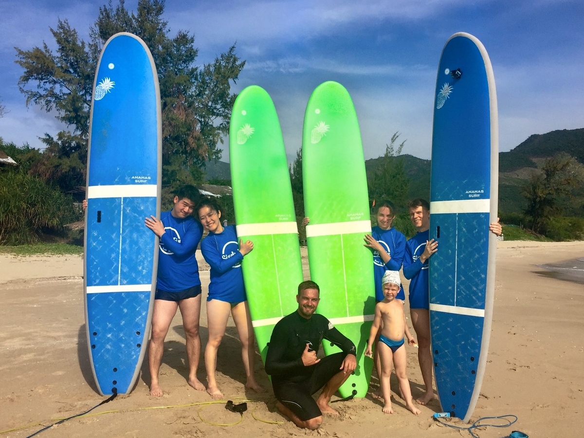 Групповое занятие СЕРФИНГ ДЛЯ НАЧИНАЮЩИХ